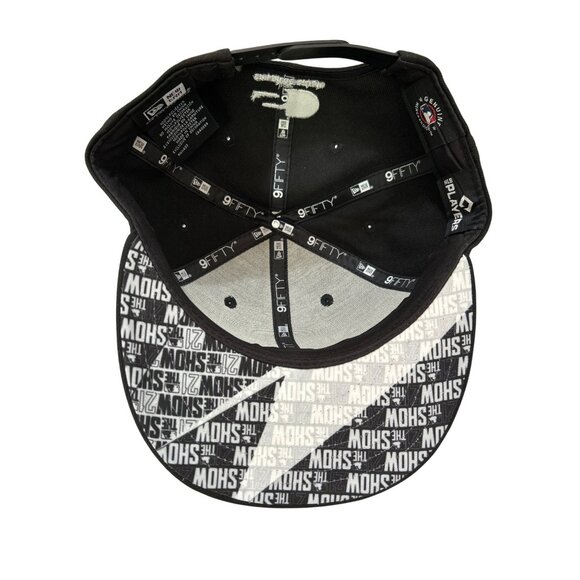 New Era The Show MLB Black Snapback Cap With San Diego Studio Logo - Picture 5 of 7